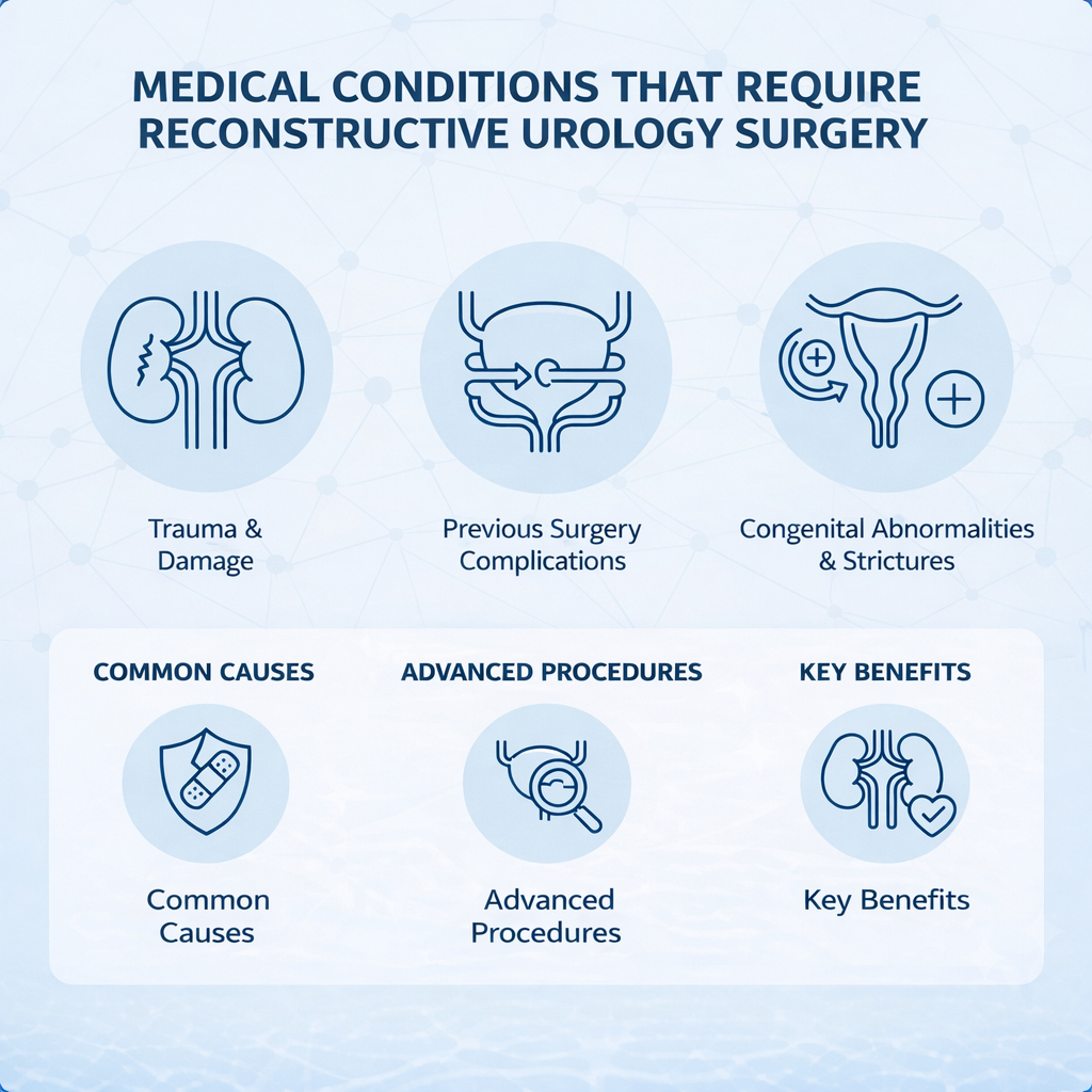 medicial condition in reconstructive urology