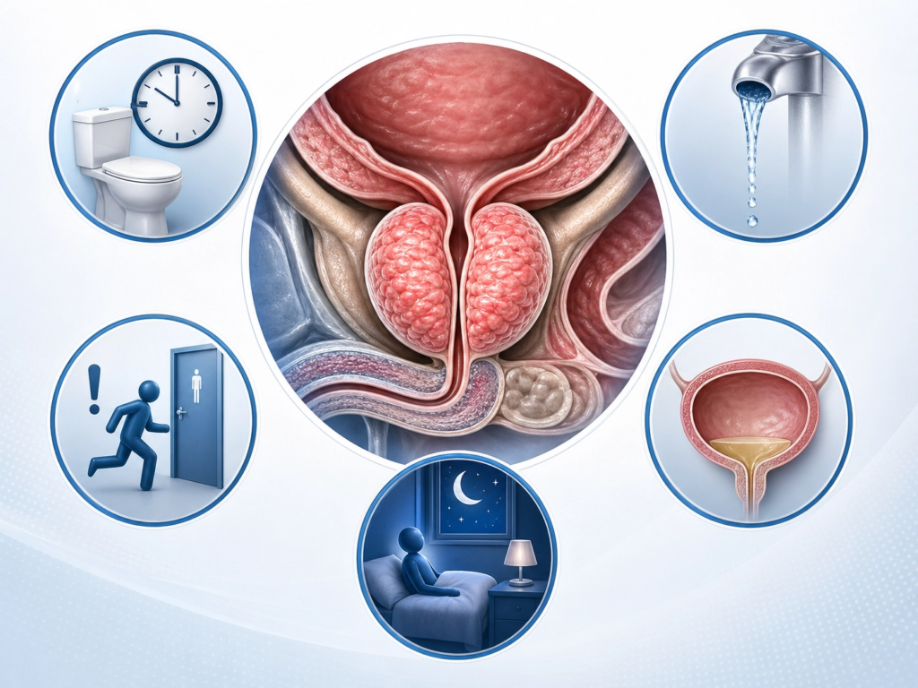 enlarged prostate symptoms