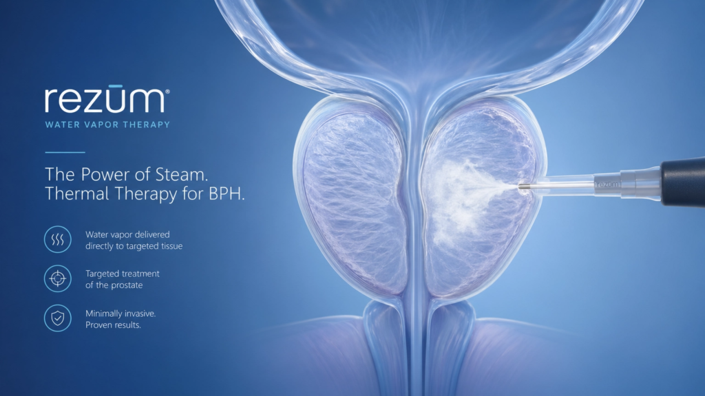 Rezum Water Vapor Therapy